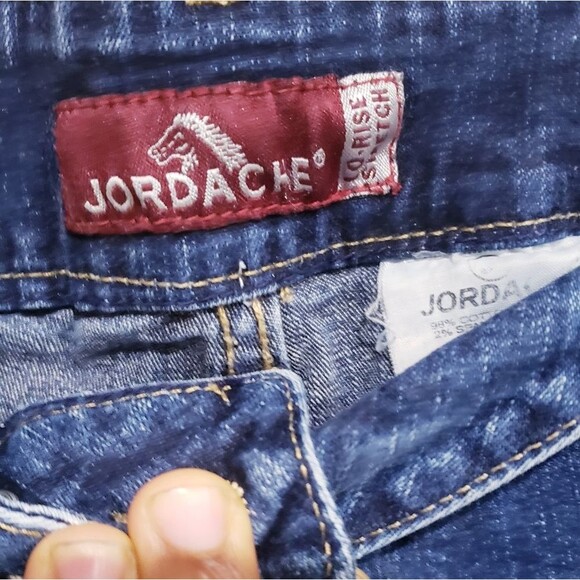 Jordache Lo-Rise Stetch Junior Shorts Size 15/16 - Picture 3 of 4